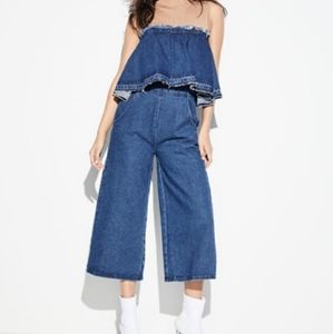 J.O.A. Denim Jumpsuit